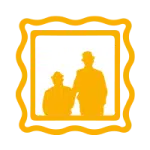 Pat & Patachon Bildmarke in einem Rahmen Icon